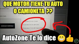 Como saber que motor tiene mi auto o camioneta 🤔