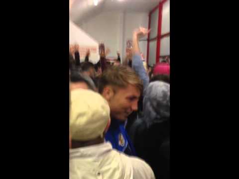 Worcester fans Vs Sheffield united