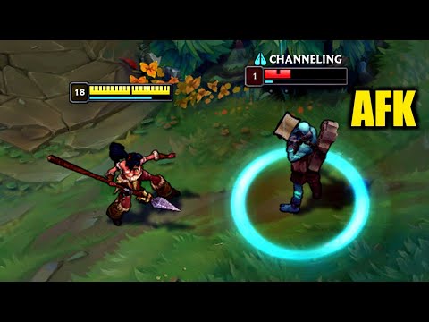 TOP DIFFERENCE - MY NIDALEE DESTROYS RYZE ( RAGE QUIT )