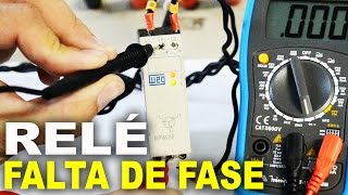 Relé detector de Sequência ou Falta de fase