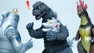 【メカゴジラの逆襲】昭和最後のゴジラ、現る!!【S.H.MonsterArts】1975 チタノザウルス ゴジラ-0.0情報 他 ゴジラマイナスゼロ ミニラ レビュー