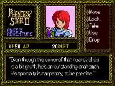 Phantasy Star II : Text Adventure Megadrive