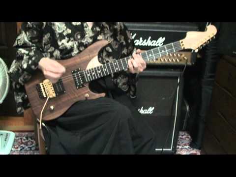 Washburn USA Nuno Bettencourt N4 Walnut Electric Guitar Birdseye Maple Neck w/ Hard Case image 6