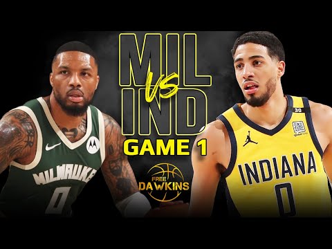 Milwaukee Bucks vs Indiana Pacers Game 1 Full Highlights | 2024 ECR1 | FreeDawkins