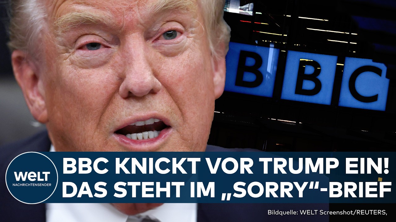 USA: BBC knickt vor Donald Trump ein! Brief ans Weiße Haus! Milliarden-Klage vom Tisch?