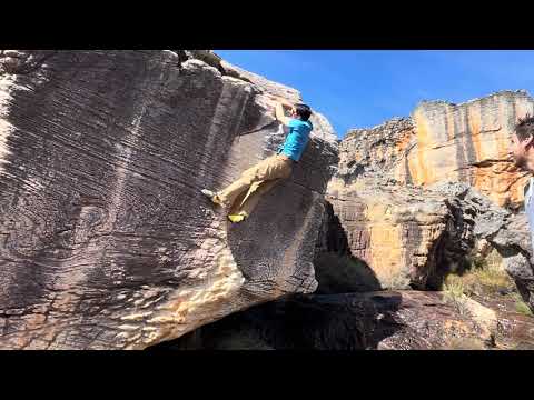 Demi Lune 6C/V5- | Road Crew, Rocklands, South Africa
