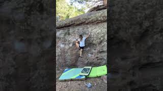 Video thumbnail of El jabato, 4+. Albarracín