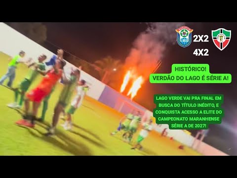 Lago Verde 2X2 Pinheiro - Campeonato Maranhense Série B 2026 | Semifinal (Volta).