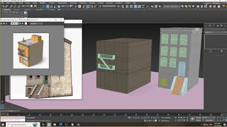 How To Model A Low Poly Urban Environment  in 3dsmax.
