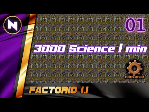 Factorio Reverse Megabase | #1 SCIENCE MANIA | Lets Play
