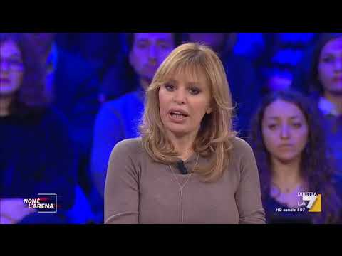 Alessandra Mussolini commenta le immagini del film 'Sono Tornato'