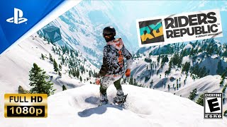 I Tried the Most Dangerous Stunt in Rider Republic… (Almost Failed!)#snowboarding #gaming #ps5 