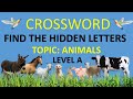 Crossword /  Puzzle - Find the missing letters + PDF - Animals - Level A - Easy English Lesson - Burhan peynirci Crossword /  Puzzle - Find the missing letters + PDF - Animals - Level A - Easy English Lesson