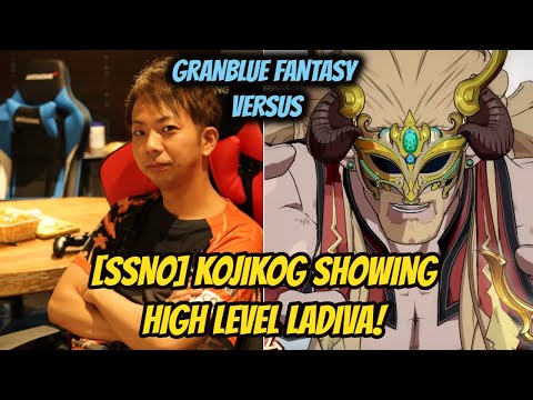 Japanese Pro Player [SSNO] KojiKOG Showing High Lvl Ladiva Play - Match Commentary in GranBlue VS!