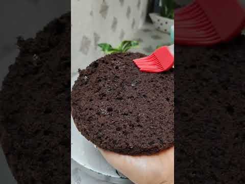 HOMEMADE | CHOCOLATE  | CAKE SPONGE WITH | ICING | EGGLESS CAKE 🍰🍰
