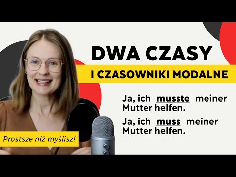 Czasowniki modalne w dwóch czasach - zobacz jakie to proste💪