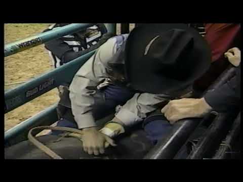 Boss Man bucks Jim Sharp - 97 PBR Finals