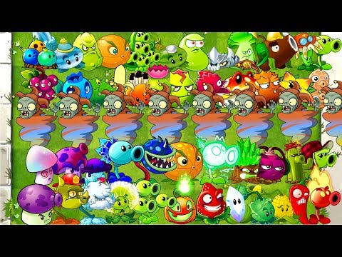 Every Plant Power-Up! vs Jester Zombies in NEW Plants vs Zombies 2