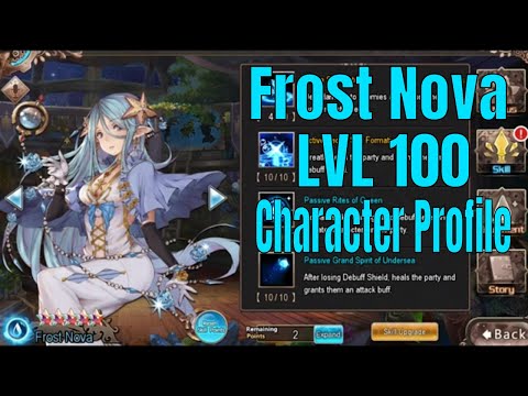 Tales of Erin: LVL 100 Frost Nova Character Profile