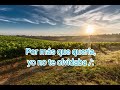A los 4 Vientos - No te pude arrancar. KARAOKE