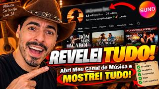 MOSTREI TUDO: ESSE É O SEGREDO PARA TER SUCESSO COM CANAL DE MÚSICA COM IA