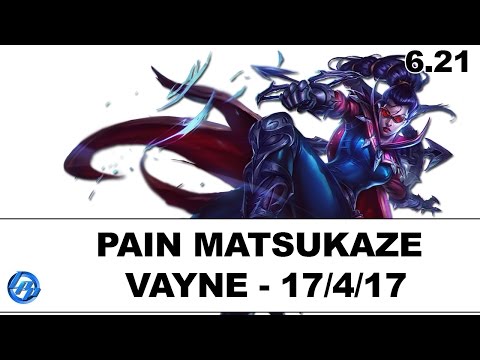 paiN Matsukaze - Vayne vs. Jhin - Patch 6.21