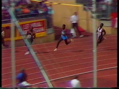 Lewis & Johnson - 200m, Lausanne Athletics GP 1993.