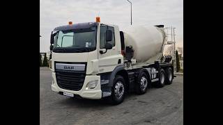 Huch  on chassis DAF CF 440 / 8x4 / BETONOMIESZARKA SCHWING STETTER / GRUSZKA 9 M3 /  concrete mixer truck | Image 4 - Machineryline