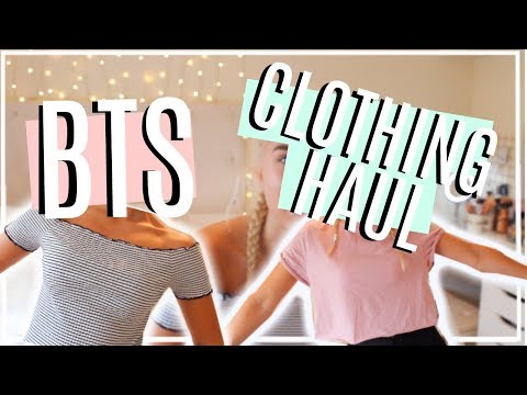 BTS CLOTHING HAUL COLLAB | LifewithChloe Video