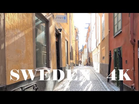 STOCKHOLM WALK 4K: GAMLA STAN: Prästgatan