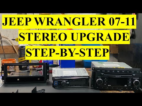 Upgrade and Install Stereo/ Radio in 2007-2011 Jeep Wrangler JK - Step-By-Step