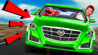 Don't Ever take ELMO on a Car Ride !