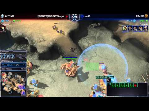 Sage (P) vs Soo (Z) - G3 - StarCraft 2 - HOTS144