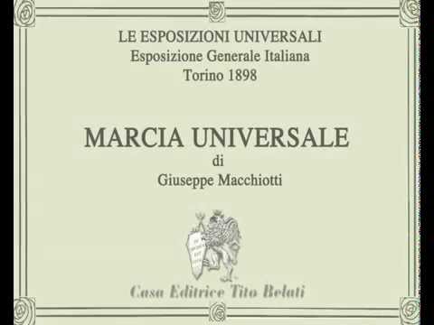 EXPO 1898 TORINO – MARCIA UNIVERSALE