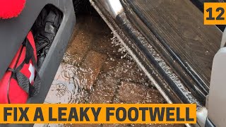 Fixing Transit Custom Leaking Footwells
