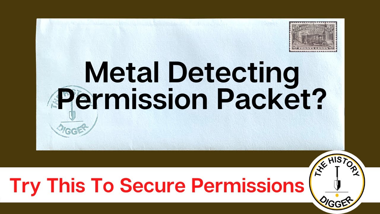 How do I get a permit for metal detecting?