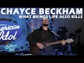 Chayce Beckham What Brings Life Also Kills American Idol 2021 Audition