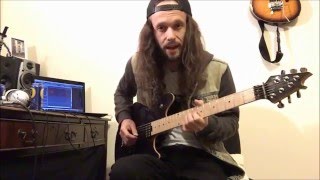 How to play &#39;Amsterdam&#39; (verse riff) by Van Halen