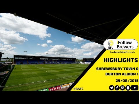 HIGHLIGHTS | Shrewsbury Town 0-1 Burton Albion