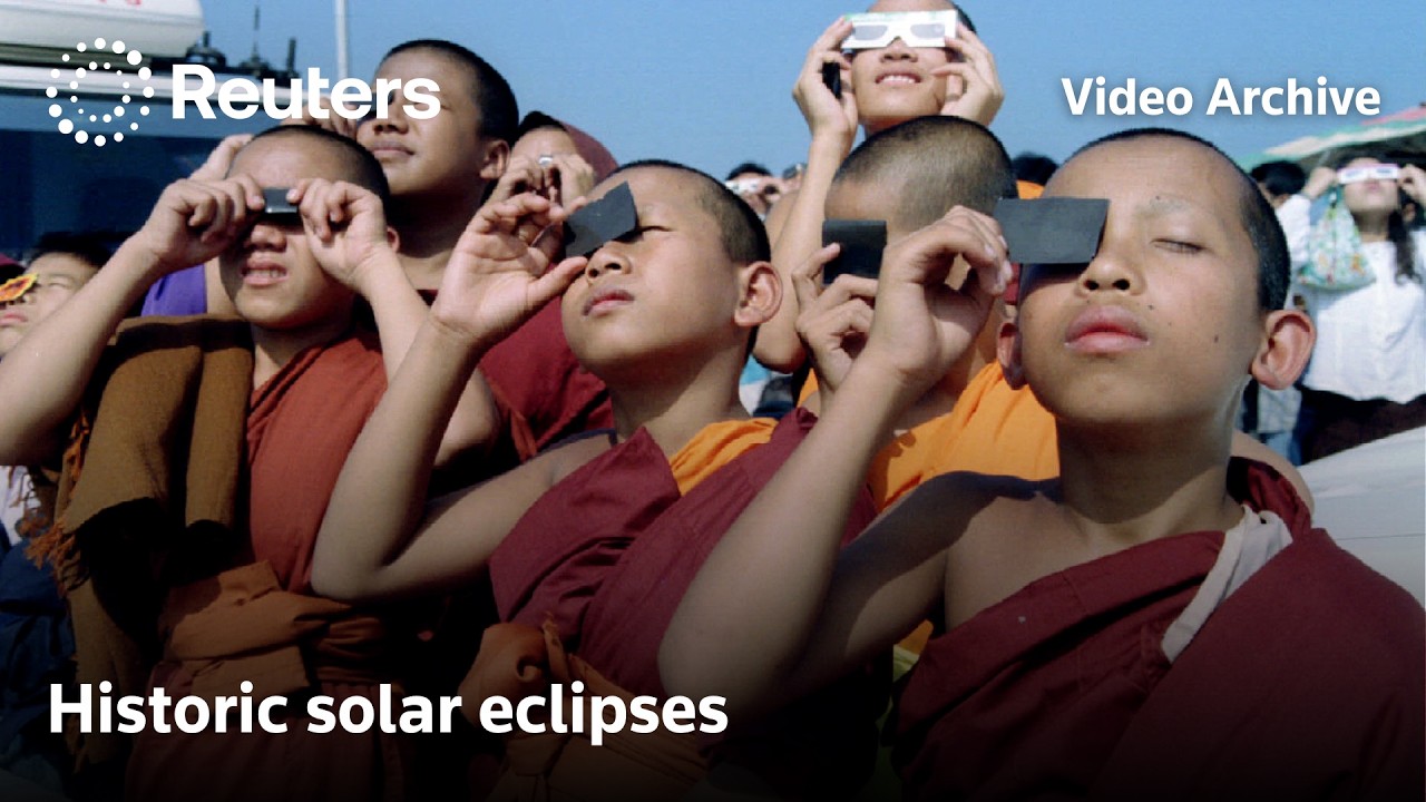 Video: Reuters Archive releases rare 1927, 1936, 1937 solar eclipse footage