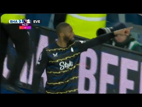 Beto Goal 90+7 | Brighton vs Everton 1-1 | Highlights and Goals | Premier League 26