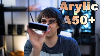 Arylic A50+ Streaming Speaker Amplifier - 50W x 2 Class D Wireless Power AMP