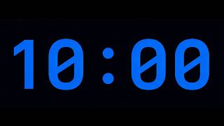 10-Minute Timer with Alarm (600 Seconds Countdown)