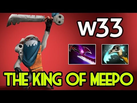 w33 - Dota 2 : Meepo Vol.3 - [Middle] The King of Meepo