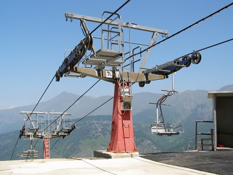 Limone Piemonte (CN) amarcord vecchia seggiovia del Sole
