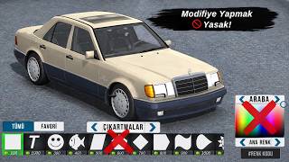 Arabalarımı MODİFİYE ETMEDEN ZENGİN OLMAYA ÇALIŞTIM! - Car Parking Multiplayer