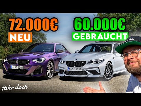 Alt vs NEU | BMW M2 Competition gegen M240i | Welchen sollte man JETZT kaufen? | Fahr doch