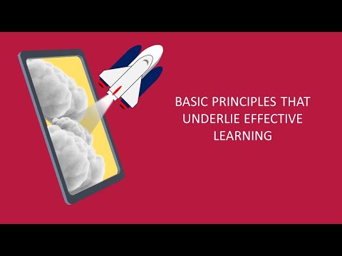 Effective learning principles in Education.