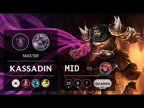 Kassadin Mid vs Zoe - KR Master Patch 9.13