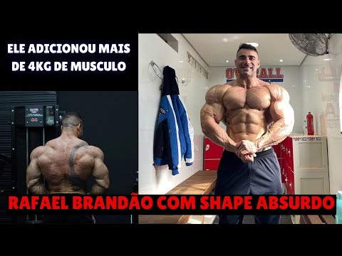 RAFAEL BRANDÃO COM SHAPE ABSURDO